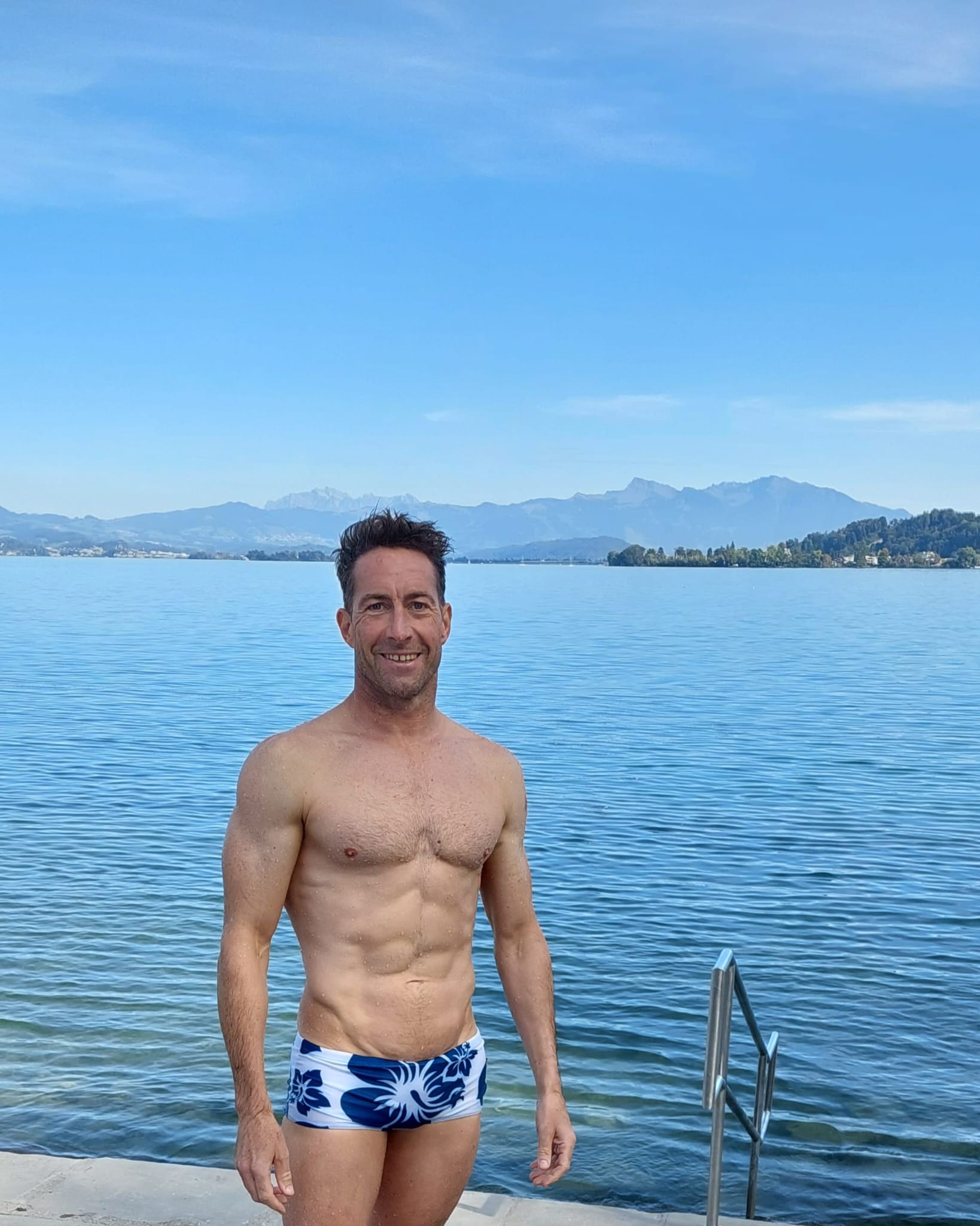 Marcus Smallbone at the Zürichsee